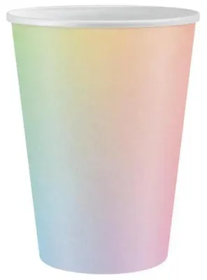 Obrázek produktu pro Papírové kelímky s ombré efektem, 266 ml, 6 ks – Godan