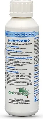 Produktbild von poultryPOWER-D 200 ml (Vitamin D für Vögel)