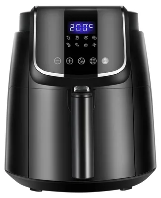 Heißluftfritteuse 3,5 l, 1500 W, 8 Programme, Timer 60 Min., schwarz