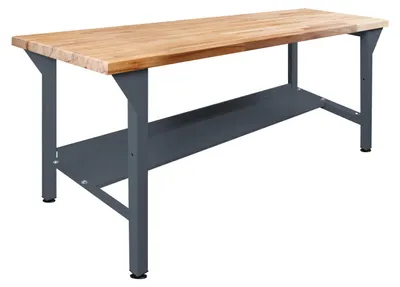 ADB Werkbank Werktisch Grundmodell RAL7016 Arbeitstisch Montagewerkbank Packtisch Werkstatt 500 kg belastbar hergestellt EU online kaufen 371805 42680 352432 4050049426800