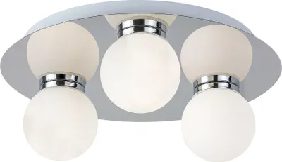 Produktbild von Rabalux 2113 Becca, G9, silber-weiß, rund, ø300mm