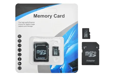 Obrázek produktu pro 16GB Micro SD / SDHC paměťová karta + SD adaptér.