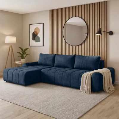 Ecksofa mit Schlaffunktion und Liegefläche: 128 x 234 cm
Breite: 290 
Höhe: 75 cm
Tiefe: 169 cm
