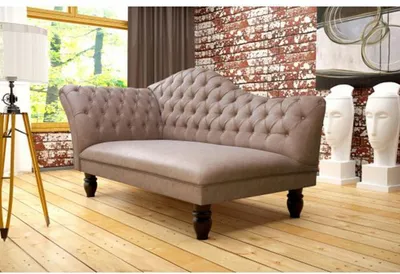 Immagine prodotto di Chaiselongues Chesterfield Liege Ottomane Chaise Sofa Couch - Polster HARTFORD