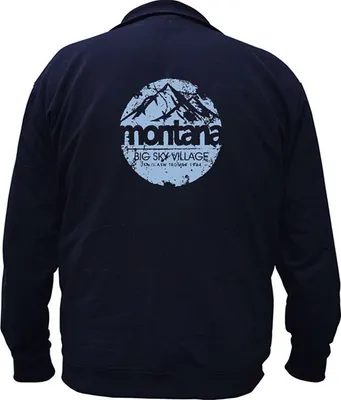 Produktbild von Übergrößen Trainerjacke Sky Village eisblau AHORN SPORTSWEAR Dunkelblau 8XL