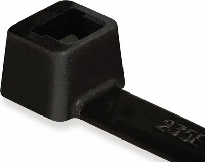 Produktbild von Hellermann T80L-PA66W-BK(100) Kabelbinder 390x4,7mm schwarz 111-05460