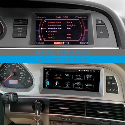 Produktbild von Für AUDI A6 MMI 2G HIGH 8.8"Touchscreen Android GPS Navigation Bluetooth CarPlay