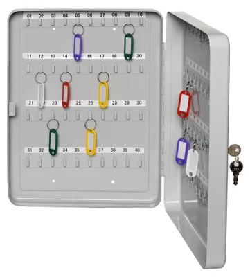 Immagine prodotto di Armadio chiavi ALCO 890 20 tasti grigio chiaro
