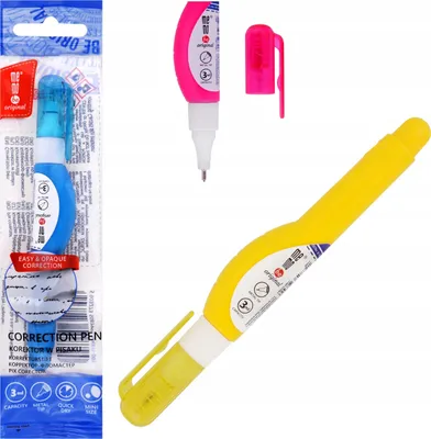 Produktbild von KORREKTUR-Stift mit Metallspitze für Schule oder Büro MemoBe 3 ml MINI