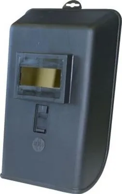 Produktbild von GYS Handschweißmaske Schwarz mit Automatikfilter für Schweißen & Schleifen, Sehfeld 93x38mm