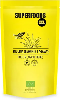 INULINA (BŁONNIK Z AGAWY) BIO 600 g - BIO PLANET SUPERFOODS