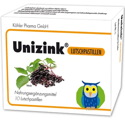 Immagine prodotto di Unizink Pastiglie da succhiare, 10 pastiglie