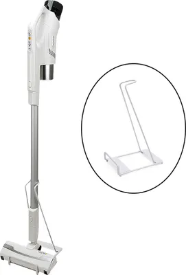 Produktbild von Weißer Vakuumständer für Dyson V6 V7 V8 V10, andere Marken und generische Stabreiniger, leichtes Lagerregal aus Stahl, Stützorganisator für elektrischen Handbesen