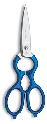 Produktbild von 3 Claveles 00401 Schere de Küche 200 mm Blau, Edelstahl Universal