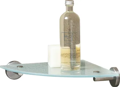 Produktbild von Tiger Boston Eckablage Edelstahl gebürstet, 308230946