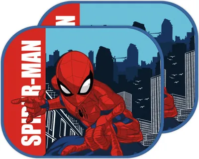 Produktbild von Spiderman City Fenster-Sonnenblende, 2er-Set