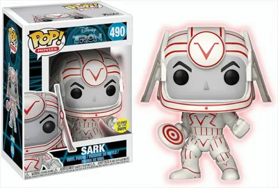 Image de Disney Tron - Sark 490 brille dans le noir - Funko Pop ! - Vinyl Figur