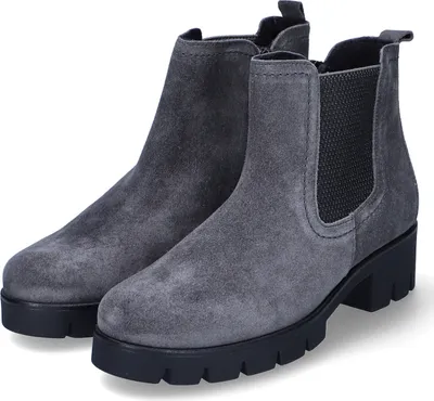 Produktbild von Gabor Chelsea Boots Damen Rauleder Grau Größe: 5