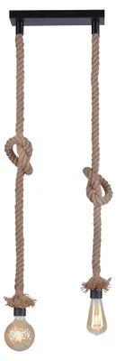 Produktbild von Hängelampe, Hanfseil, H 120 cm, ROPE