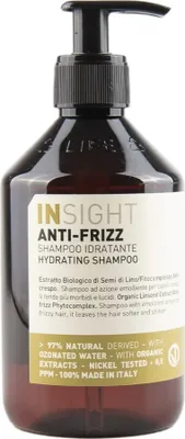 Immagine prodotto di Insight Anti-Frizz Hydrating Shampoo lisciante per capelli ricci e crespi 400 ml