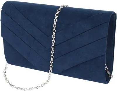 Productafbeelding van Handtas Suède - Avondtas - Crossbody Schoudertas - Kleine Schoudertas - Elegante Omslag - Bruiloftstas - Clutch