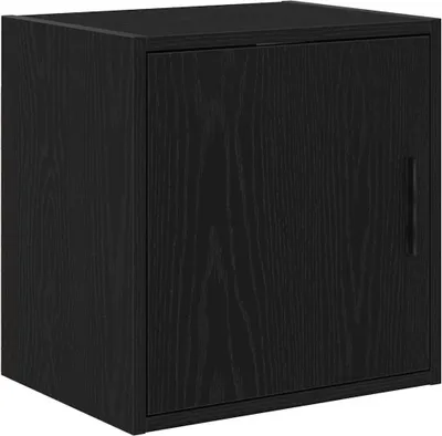 Produktbild von "im Angebot" Garagen-Wandschrank Schwarz Holzwerkstoff - Aktenschränke CC24576