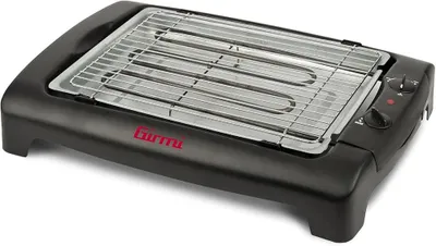 Produktbild von Girmi BQ12, Schwarz, Freistehend, Kunststoff, Edelstahl, Stahl, 520 x 360 mm, 2000 W