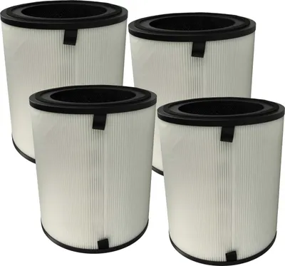Produktbild von vhbw 4x Luftilter kompatibel mit Levoit LV-H133-RF Luftreiniger - Kombifilter HEPA + Aktivkohle