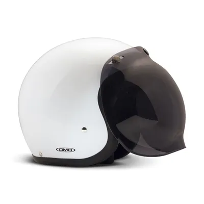 Produktbild von Bubble 3 Button Dark Smoke Visor für den DMD Vintage Helm