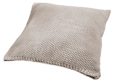 Produktbild von Hahn Primera Strickkissen Kissenbezug Perlmuster 50x50 cm natur 545001-721