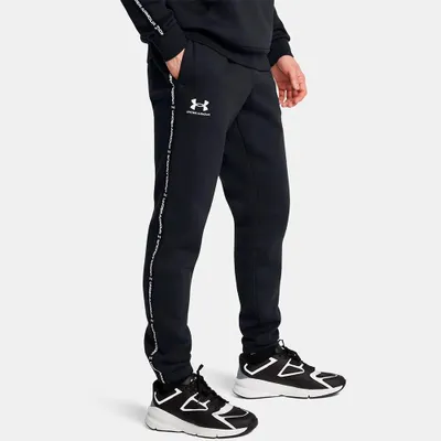 Produktbild von Under Armour Icon Fleece Taping Joggers Schwarz M / Regular Herren Schwarz M