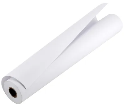Zeichenpapierrolle 44 cm x 30 m, weiß, zum Malen und Skizzieren