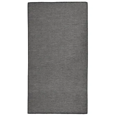 Zdjęcie produktu dla Dywan zewnętrzny o płaskim splocie 80x150 cm szary