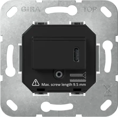 Immagine prodotto di Presa GIRA SCHUKO 236300 PD tipo C (236300)