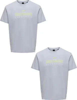Produktbild von T-Shirt 2er-Set Rundhals Kurzarm |