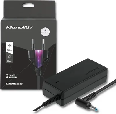 Obrázok produktu pre Qoltec 50051,65W.HP napájací adaptér/invertor Indoor Black