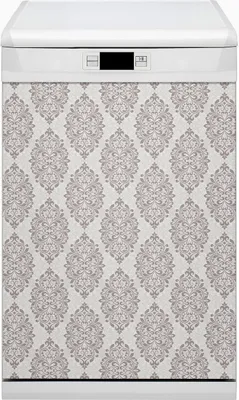 Obrázok produktu pre Magnet do umývačky riadu Umývateľný 45x80 cm Magnet do umývačky riadu Magnetická podložka Dekor - vzor Damask