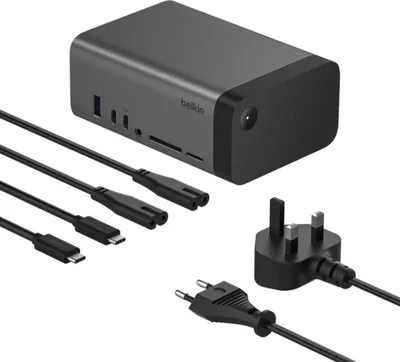 Productafbeelding van Belkin CONNECT USB-C 11-in-1 Pro GaN Dock 150W 2xHDMI INC020KQSGY