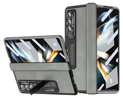Obrázok produktu pre Pre Samsung Galaxy Z Fold4 5G 360° Napa magnetický kryt na mobilný telefón