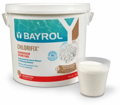 Produktbild von Schnell lösliche chlor-mikrokügelchen 5 kg Bayrol CHLORIFIX 5KG