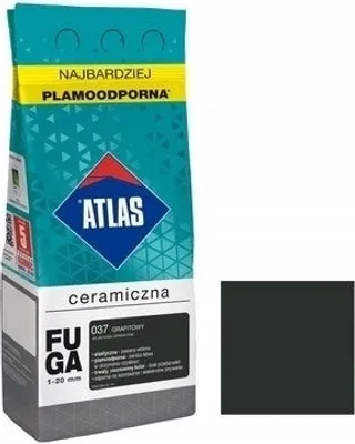 Zdjęcie produktu dla Fuga ceramiczna 1-20 mm 037 grafitowy 2 kg