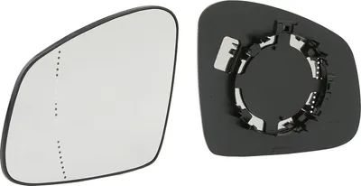 Produktbild von Johns, Spiegel Ersatzglas Links passend für Renault Twingo III BCM_ 09/14- mit Trägerpl