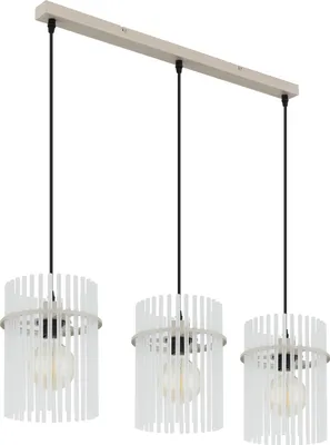 Produktbild von GLOBO Lighting Hängeleuchte GORLEY LBH 80x20x140 cm beige Hängelampe