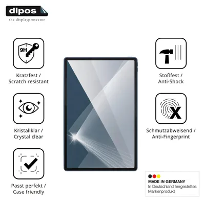 Immagine prodotto di 2x Pellicola Protettiva per Motorola Moto Pad 70 Pro Protezione Vetro Flessibile 9H dipos
