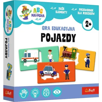 Obrázek produktu pro Trefl Hravé Vozidla - Zábavná Edukace pro Nejmenší 2-3 roky