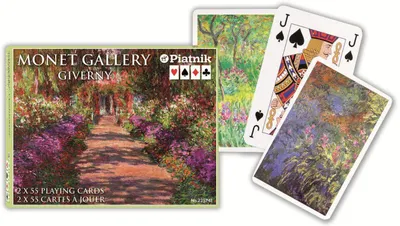 Immagine prodotto di Carte da gioco Piatnik Monet Giverny - doppio mazzo