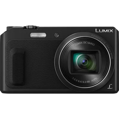 Produktbild von Panasonic Lumix DMC-TZ57, 16 MP, 4608 x 3456 Pixel, MOS, 20x, Full HD, Schwarz