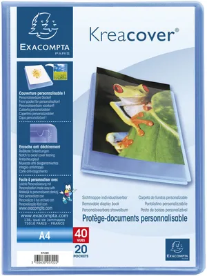 Immagine prodotto di Cartella EXACOMPTA, DIN A4, PP, blu