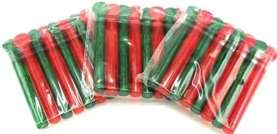 Produktbild von Playgo 24 Weihnachts-Blasenstäbe, 11 cm lang