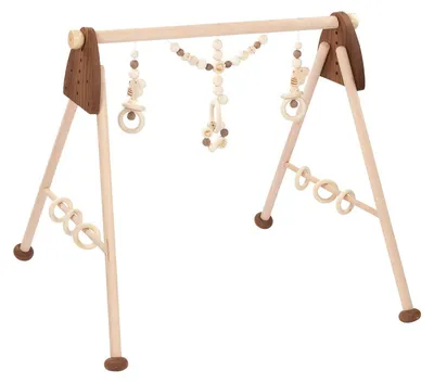 Produktbild von Goki 65260, Baby-Turnhalle, Holz, Natürlich/Natur